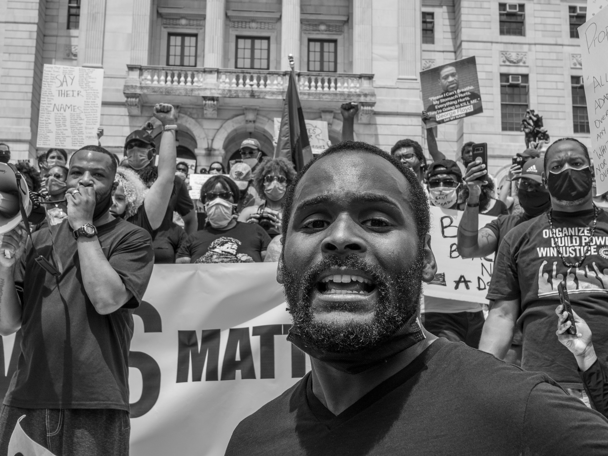 Rally at Providence City Hall